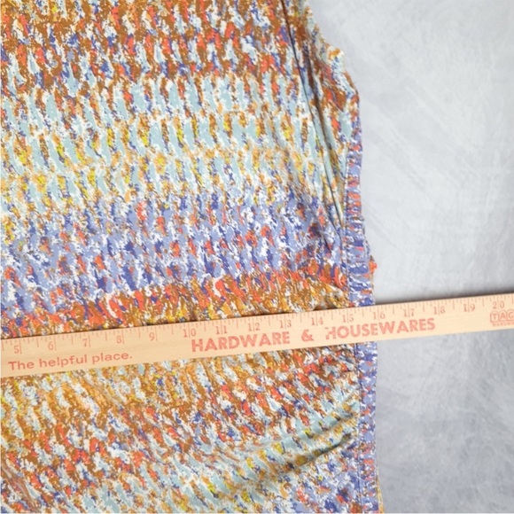 DAILY PRACTICE ANTHROPOLOGIE RACER BACK SIDE RUCHED DRESS - Picture 11 of 15